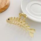 Fish Hair Claw Gold - One Size