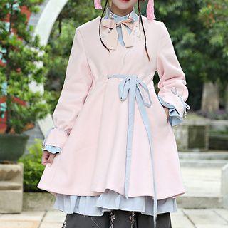 Embroidered Tie-cuff Hanfu Jacket
