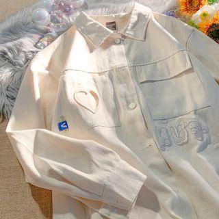Heart Button-up Jacket