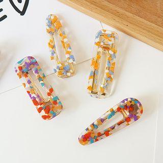 Print Acetate Hair Clip