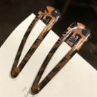 Leopard Print Hair Clip 2575 - One Piece - Leopard - One Size