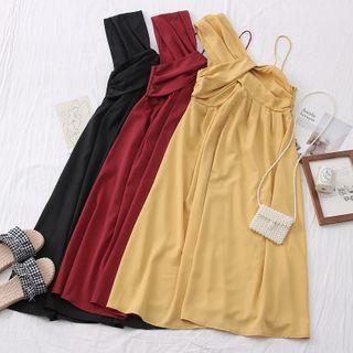 Asymmetric Midi Dress