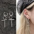 Stainless Steel Geometric Dangle Earring