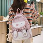 Rabbit Bow Buckled Backpack