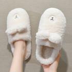 Bear Ear Fluffy Slippers / Rabbit Ear Fluffy Slippers