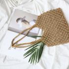 Woven Straw Net Tote