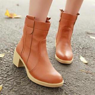 Chunky Heel Boots