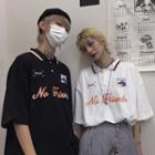 Couple Matching Polo Collar Short-sleeve T-shirt