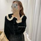 Lace Doll Collar Shirt