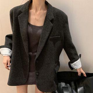 Oversize Woolen Blazer