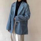 Check Blazer Blue - One Size