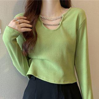 Double Chain Long-sleeve T-shirt