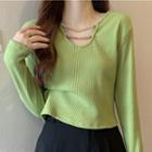 Double Chain Long-sleeve T-shirt