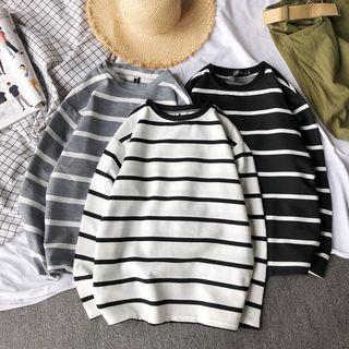 Striped Crewneck Top