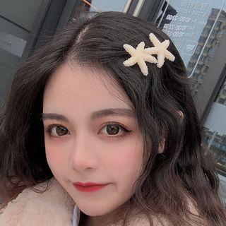Set Of 2: Starfish Hair Clip