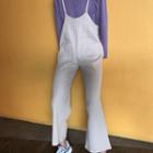 Long-sleeve Knit Polo Shirt / Jumper Pants / Set
