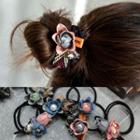 Flower-accent Hair Band