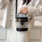 Top Handle Pvc Bucket Bag