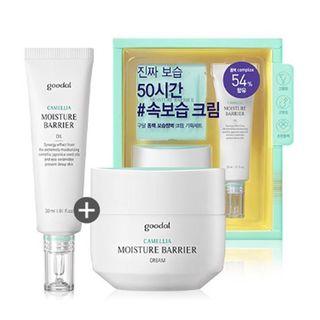 Goodal - Camellia Moisture Barrier Cream Set 4pcs