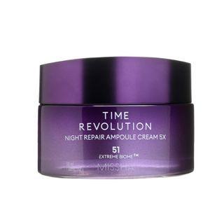 Missha - Time Revolution Night Repair Ampoule Cream 5x 50ml