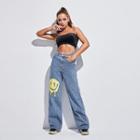 Smile Face Loose-fit Jeans
