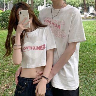 Couple Matching Print T-shirt (various Designs)