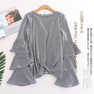 Tiered Sleeve T-shirt