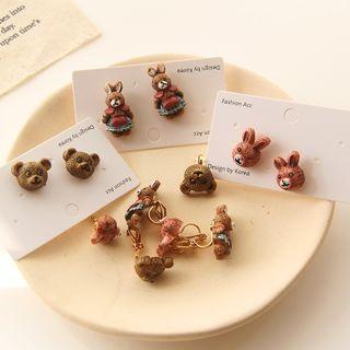 Animal Stud Earring / Clip-on Earring
