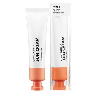 Charm Zone - Coral Tone-up Sun Cream 35ml