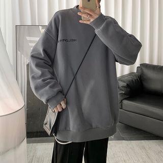 Long Lettering Sweatshirt