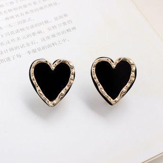 Heart Acrylic Alloy Earring