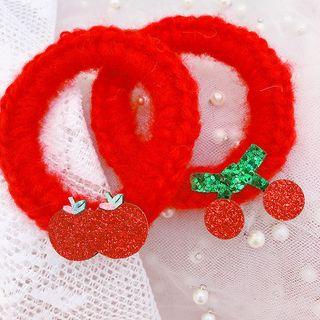 Fruit Knit Hair Tie