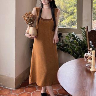 Camisole Top / Midi Overall Dress