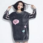 Fleece-lined Paneled Pullover