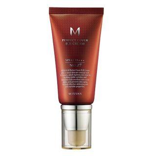 Missha - M Perfect Cover Bb Cream Spf42 Pa+++ (#27 Honey Beige) 50ml 50ml