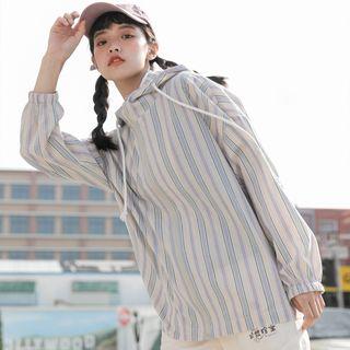 Hood Striped Jacket