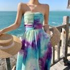 Tie-dyed Tube Dress
