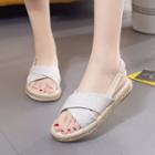 Linen Woven Sandals