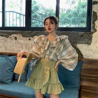 Frilled Mini Skirt Skirt - One Size