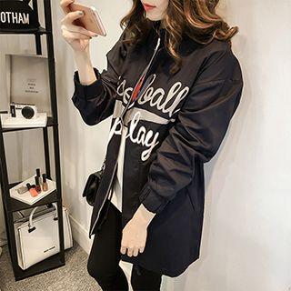 Letter Long Jacket