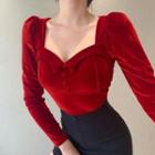 Long-sleeve Slim Fit Top