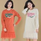 Print Sweatshirt Dress