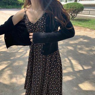 Sleeveless Dress / Cardigan