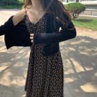 Sleeveless Dress / Cardigan