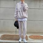Set: Zip-front Top + Jogger Pants