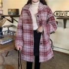 Single Breast Tweed Coat