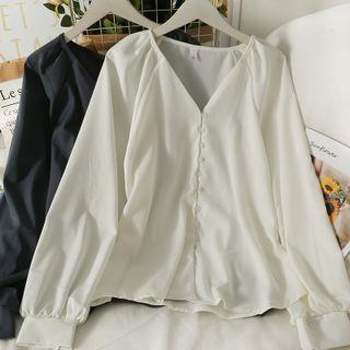 Loose-fit V-neck Shirt