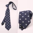 Leaf Print Neck Tie 011 - One Size