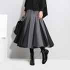 Godet A-line Midi Skirt