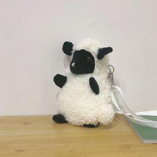 Furry Sheep Crossbody Bag Sheep - One Size